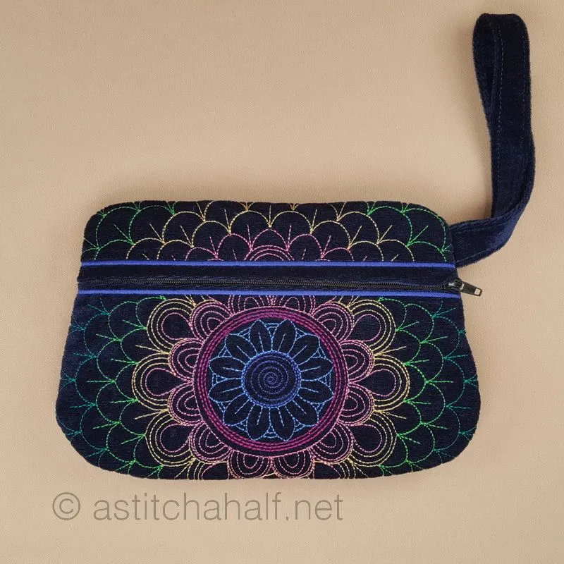 Aurora Borealis Zipper Purse