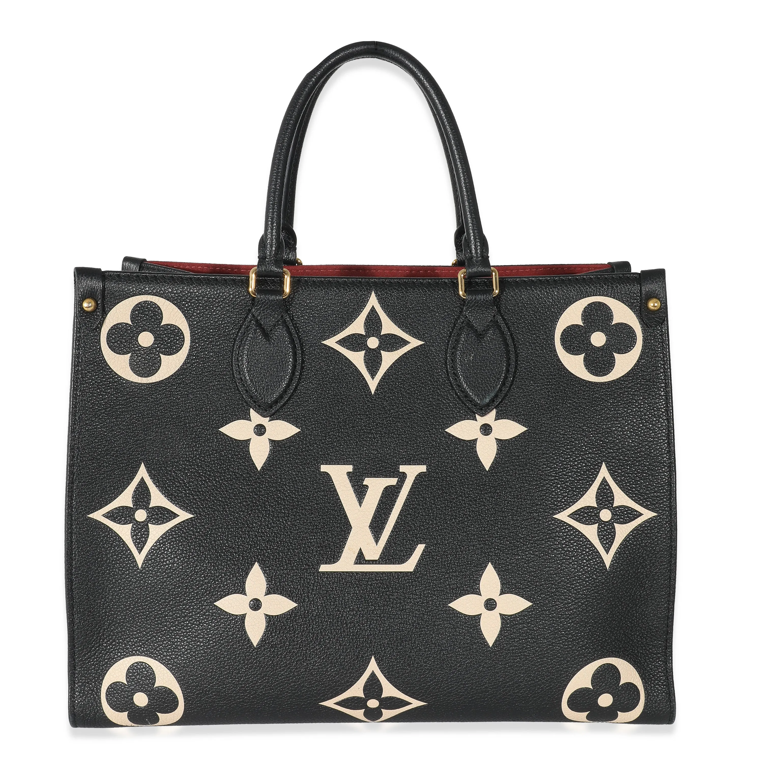 Black Beige Monogram Giant Empreinte Onthego MM