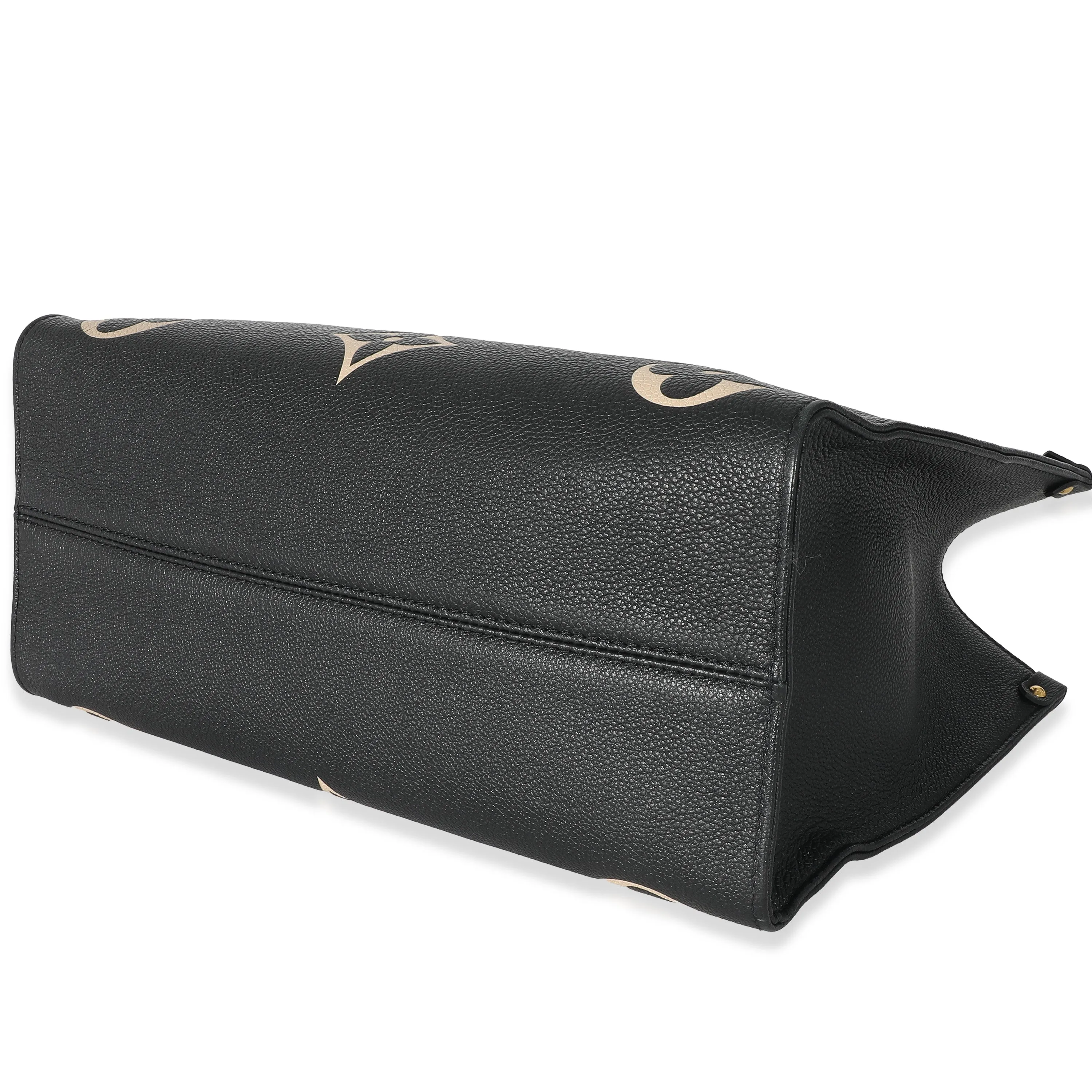 Black Beige Monogram Giant Empreinte Onthego MM