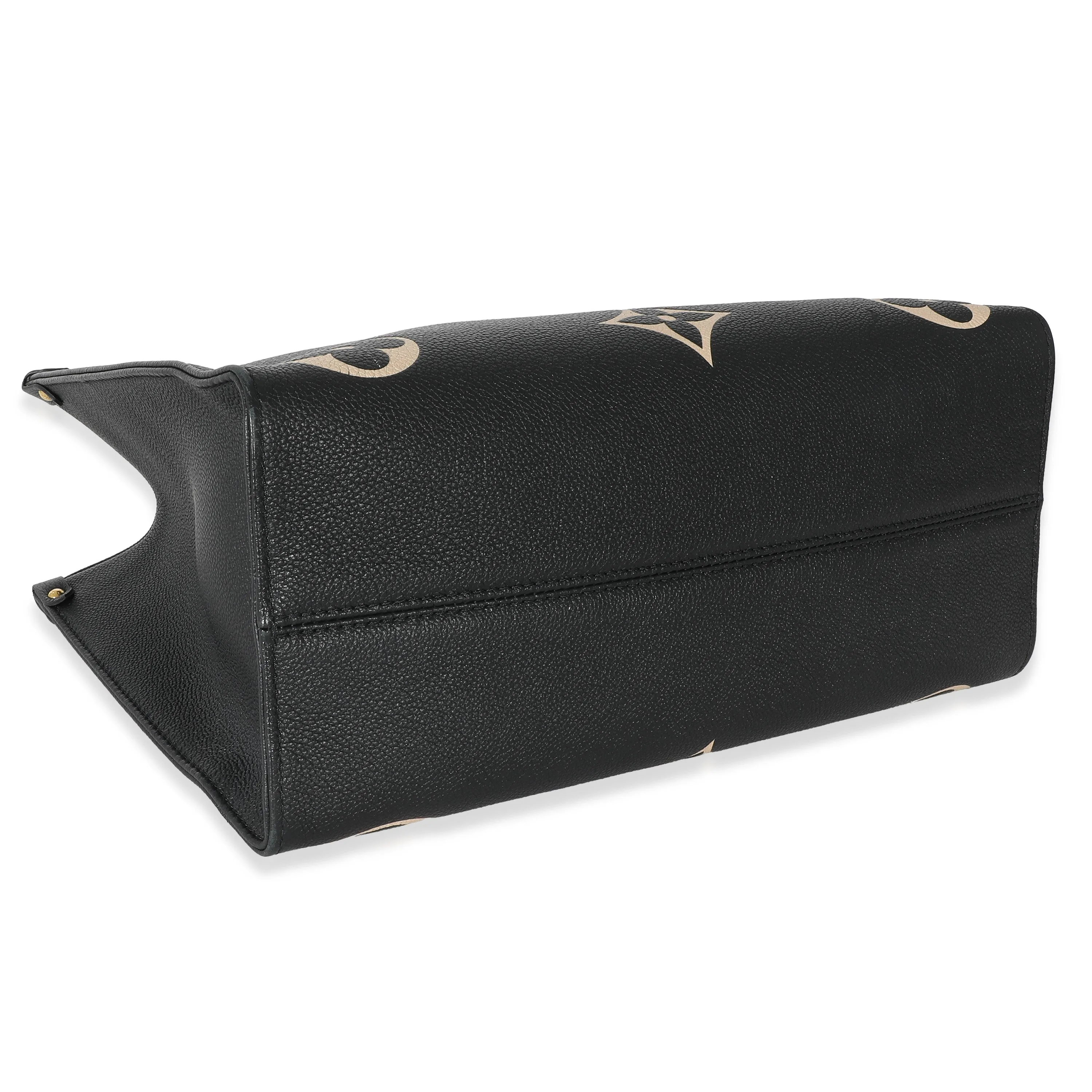 Black Beige Monogram Giant Empreinte Onthego MM