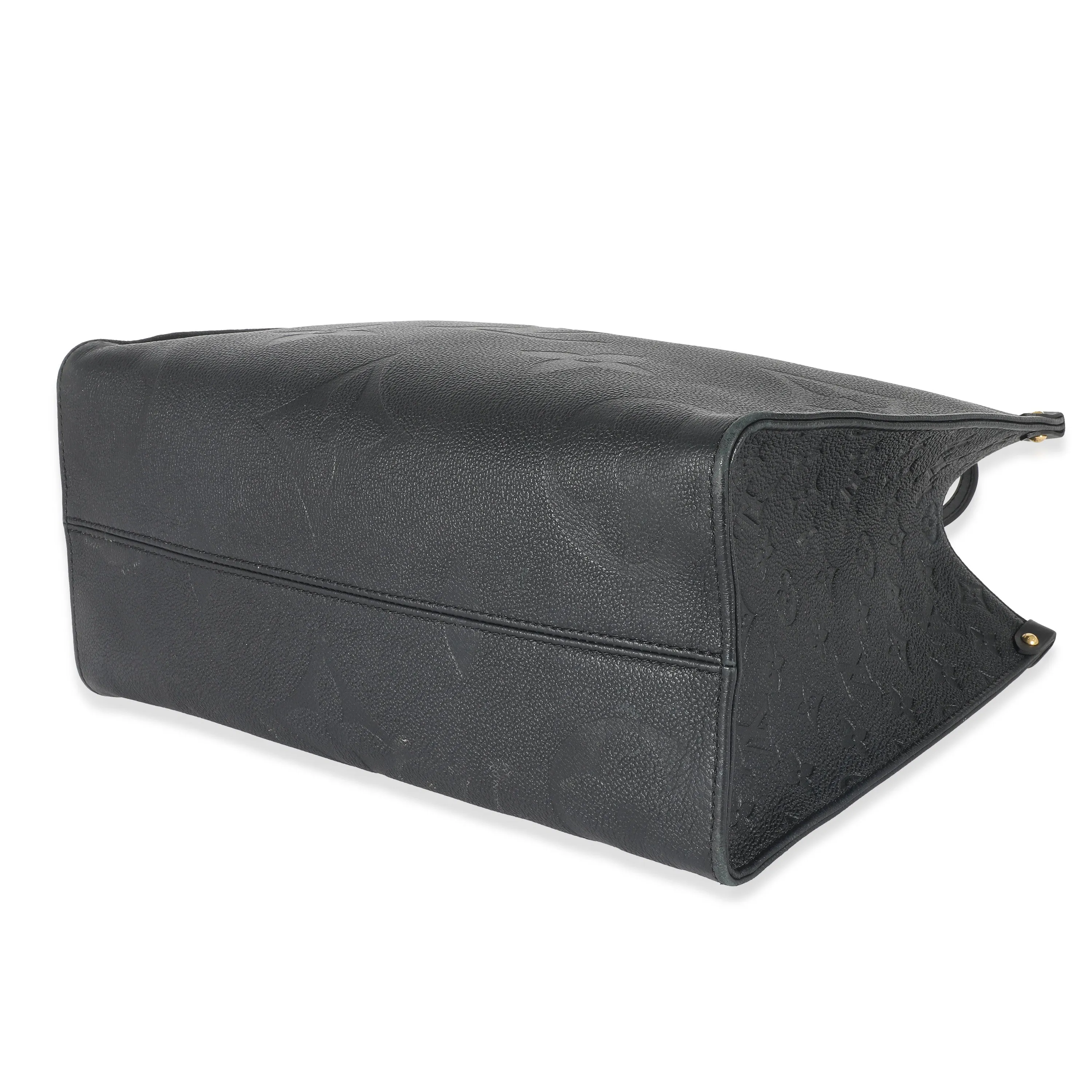 Black Monogram Empreinte Giant Onthego MM