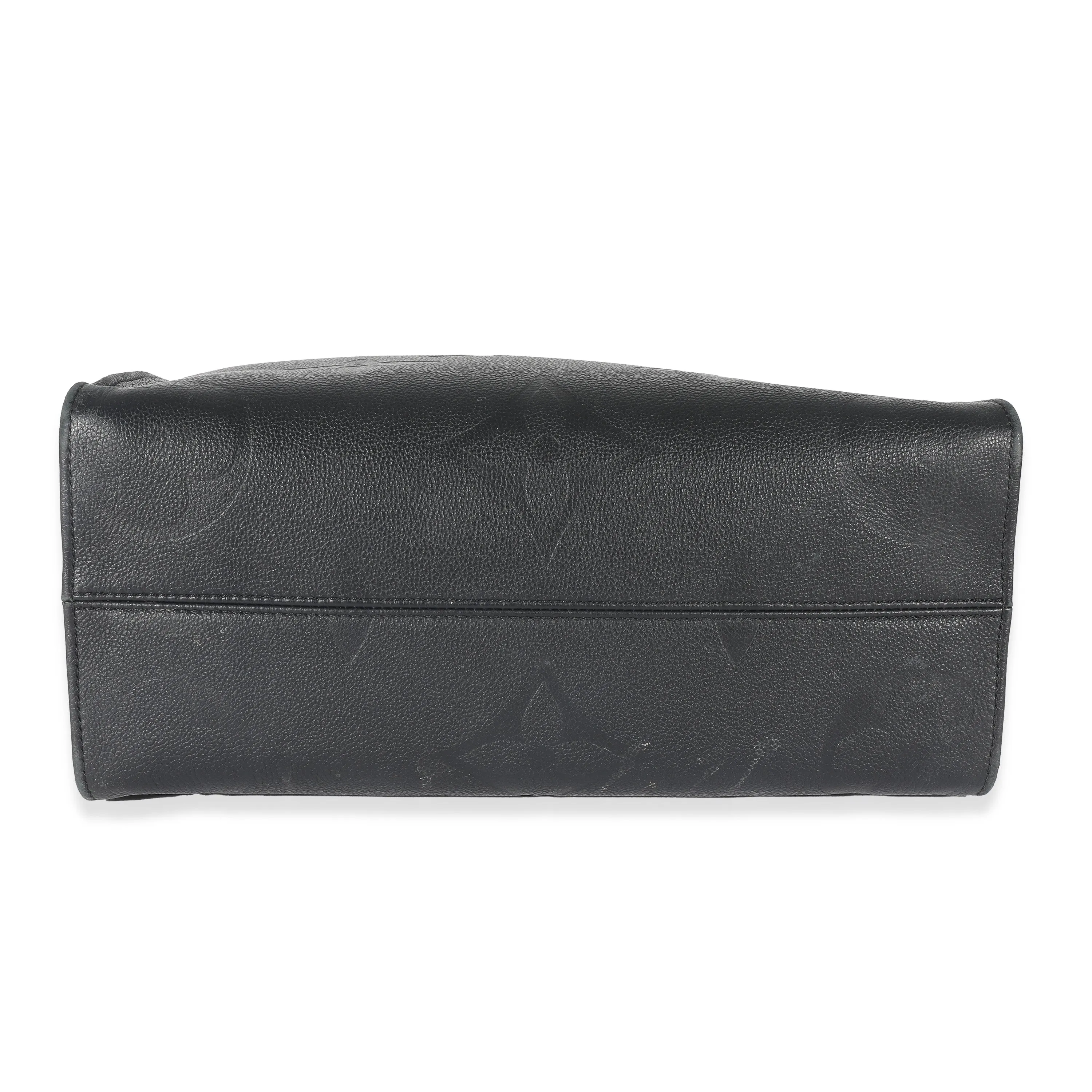 Black Monogram Empreinte Giant Onthego MM