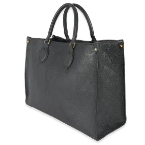 Black Monogram Empreinte Giant Onthego MM