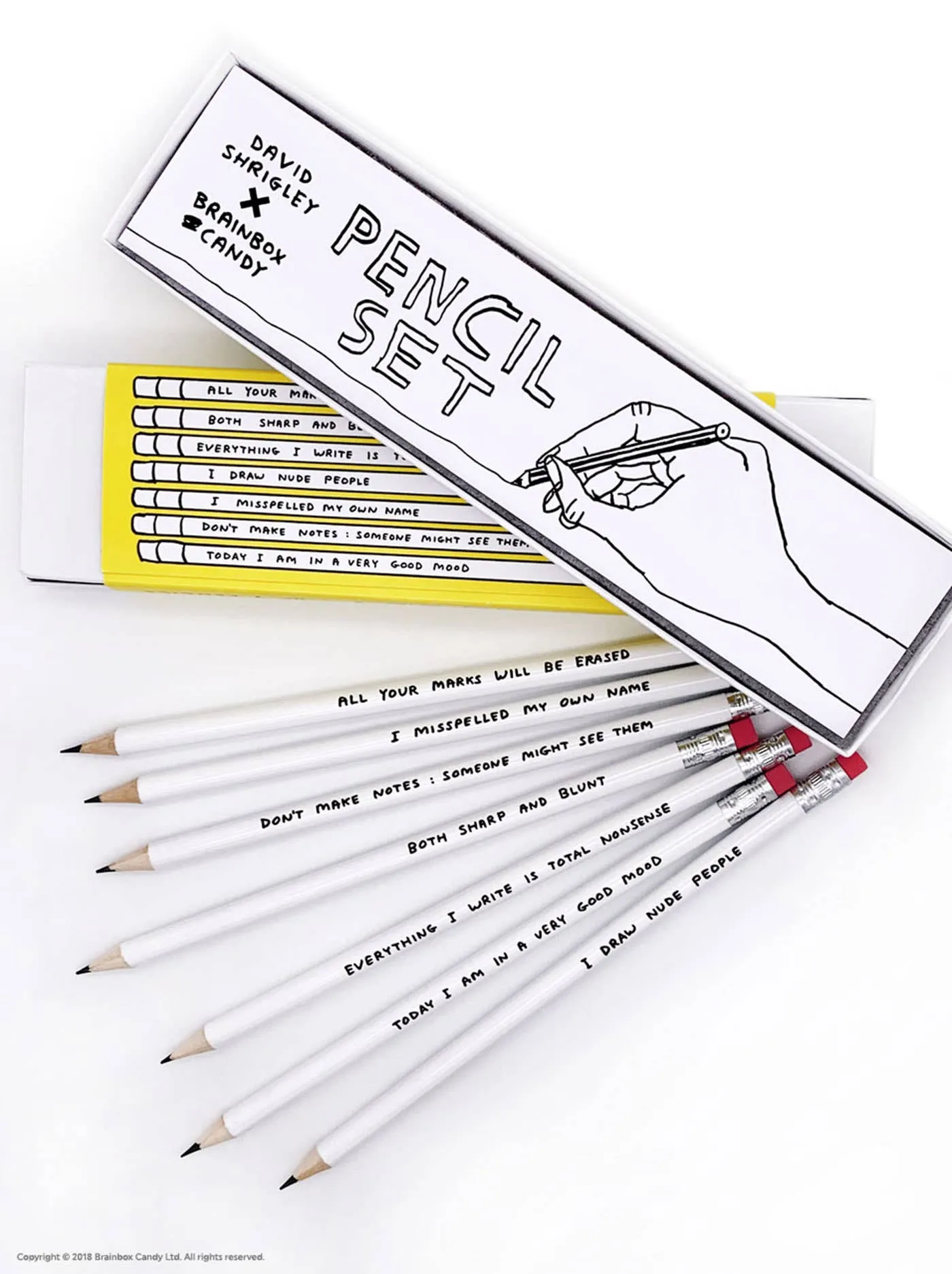 David Shrigley Pencil Set