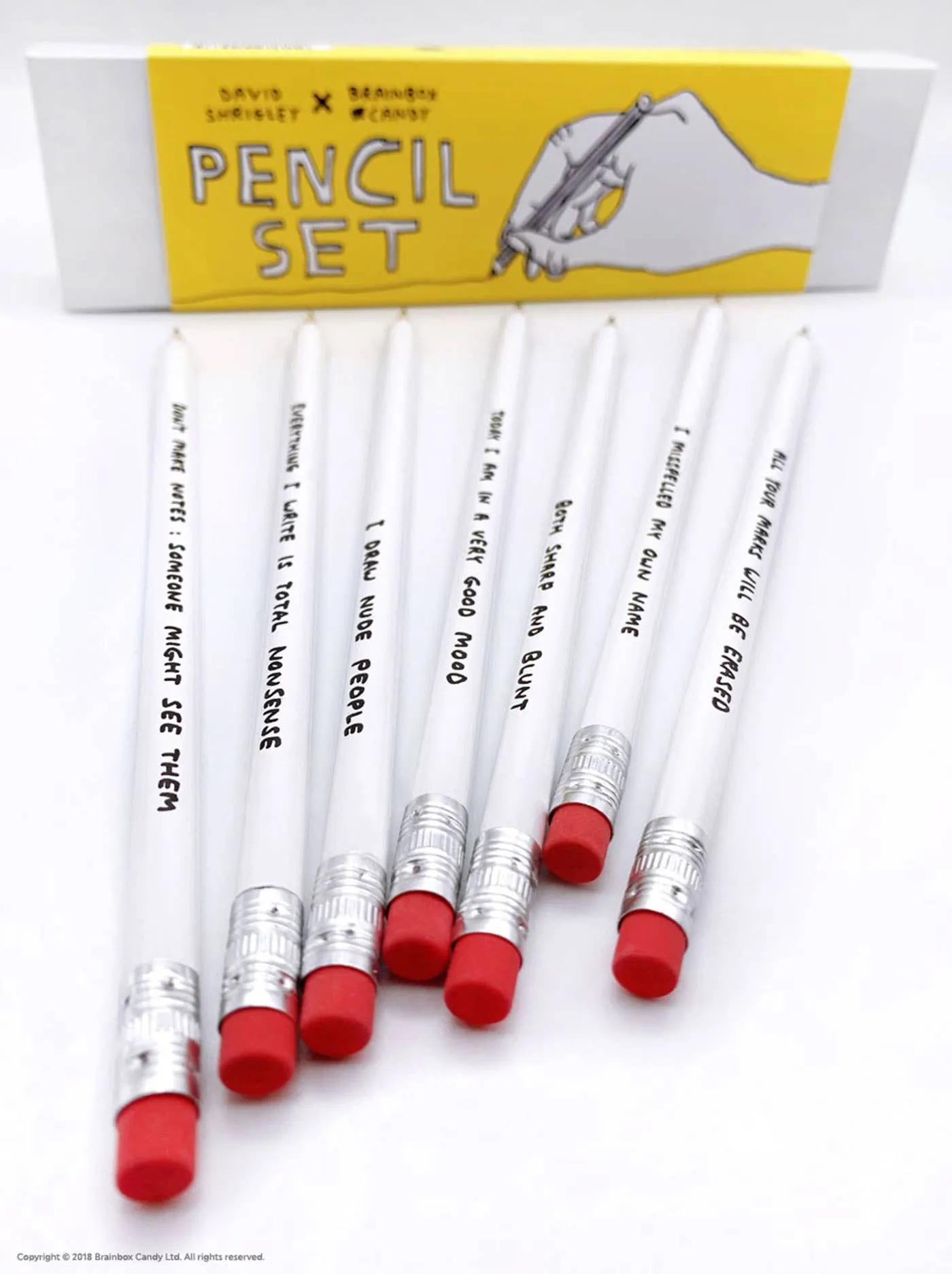 David Shrigley Pencil Set
