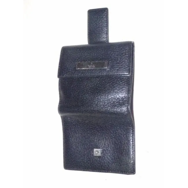 Gucci Black Leather Wallet