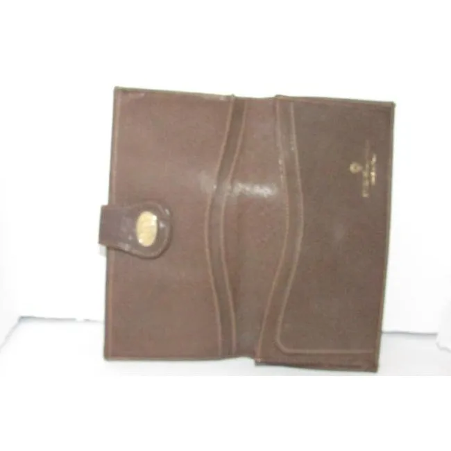 Gucci Brown Guccissima Print Xl Collection Leather Wallet
