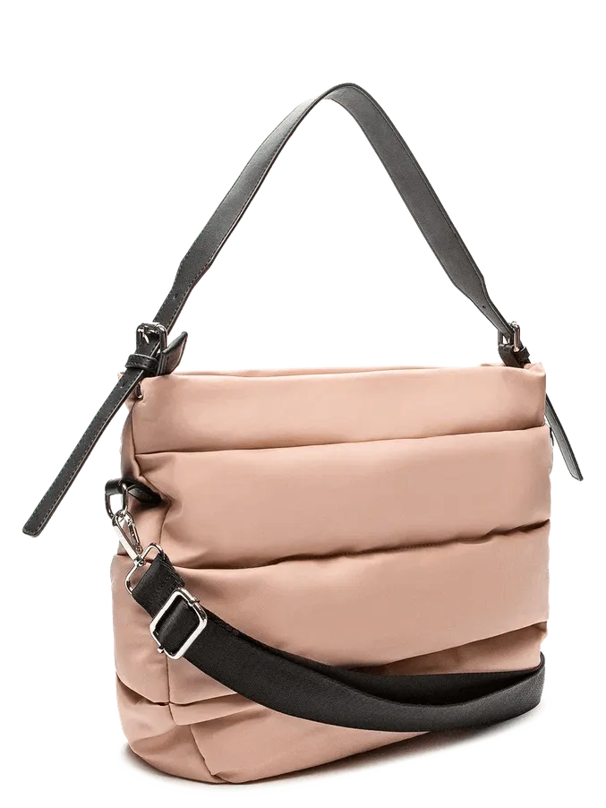 Keddo Couture Blush Pink Puffy Padded Tote Bag