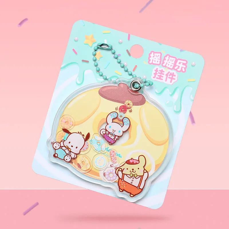 Sanrio Donut Series Acrylic Shaker Pendant