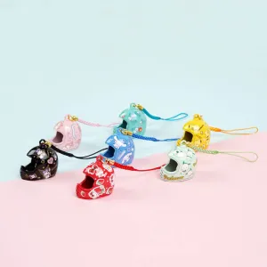Sanrio Helmet Shaped Bell Charm