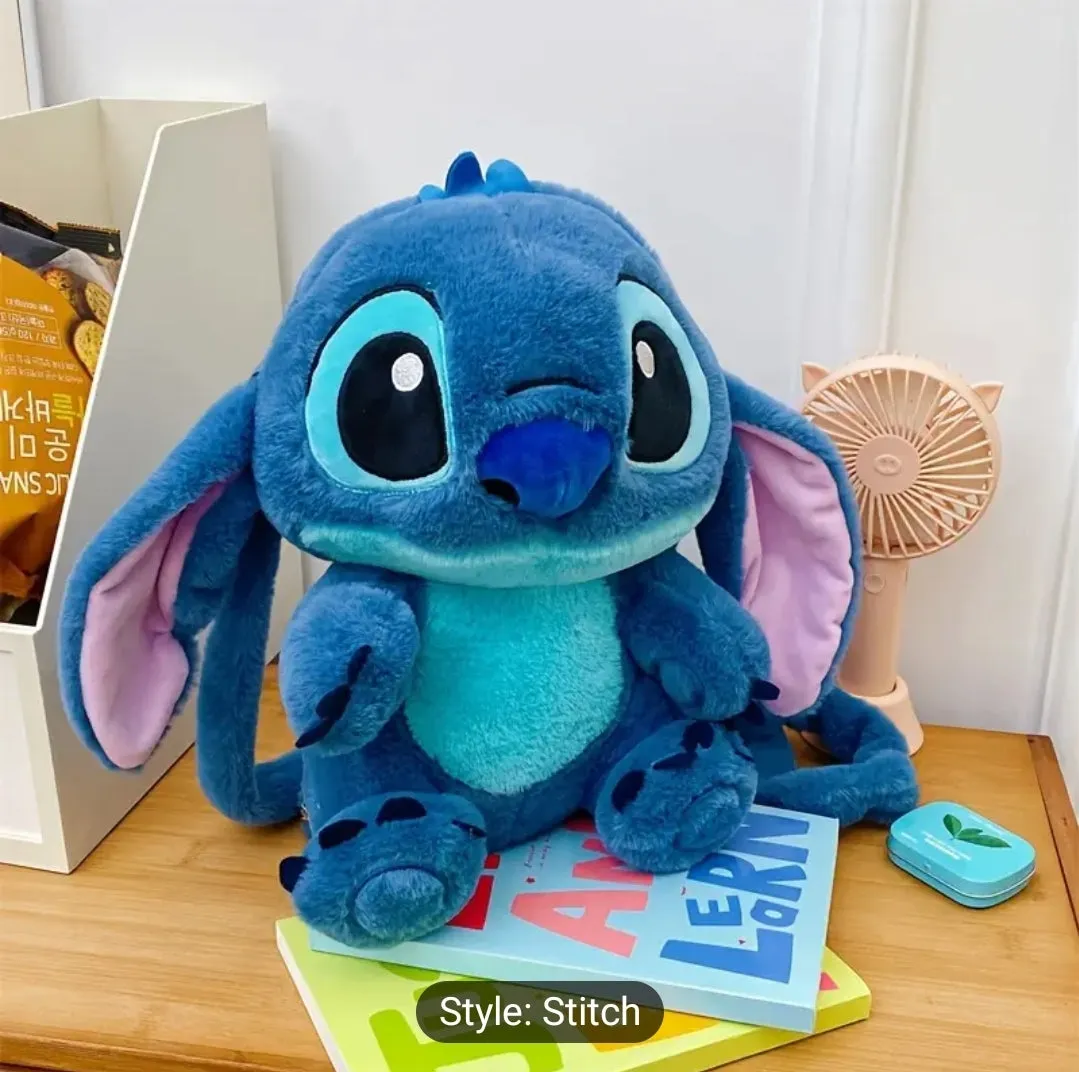 Stitch plush backpack