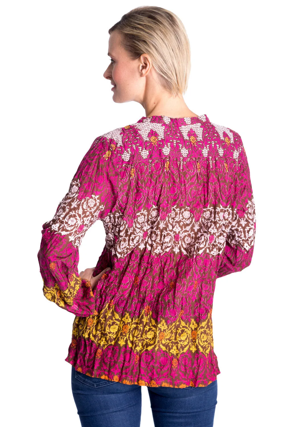 Willow Shirt in Fuchsia