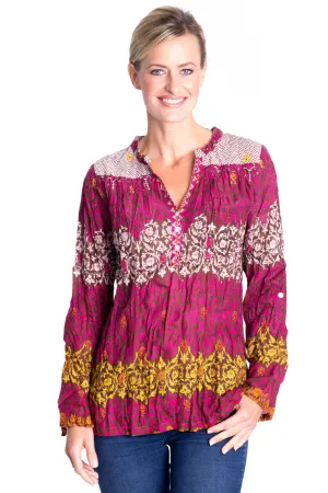 Willow Shirt in Fuchsia
