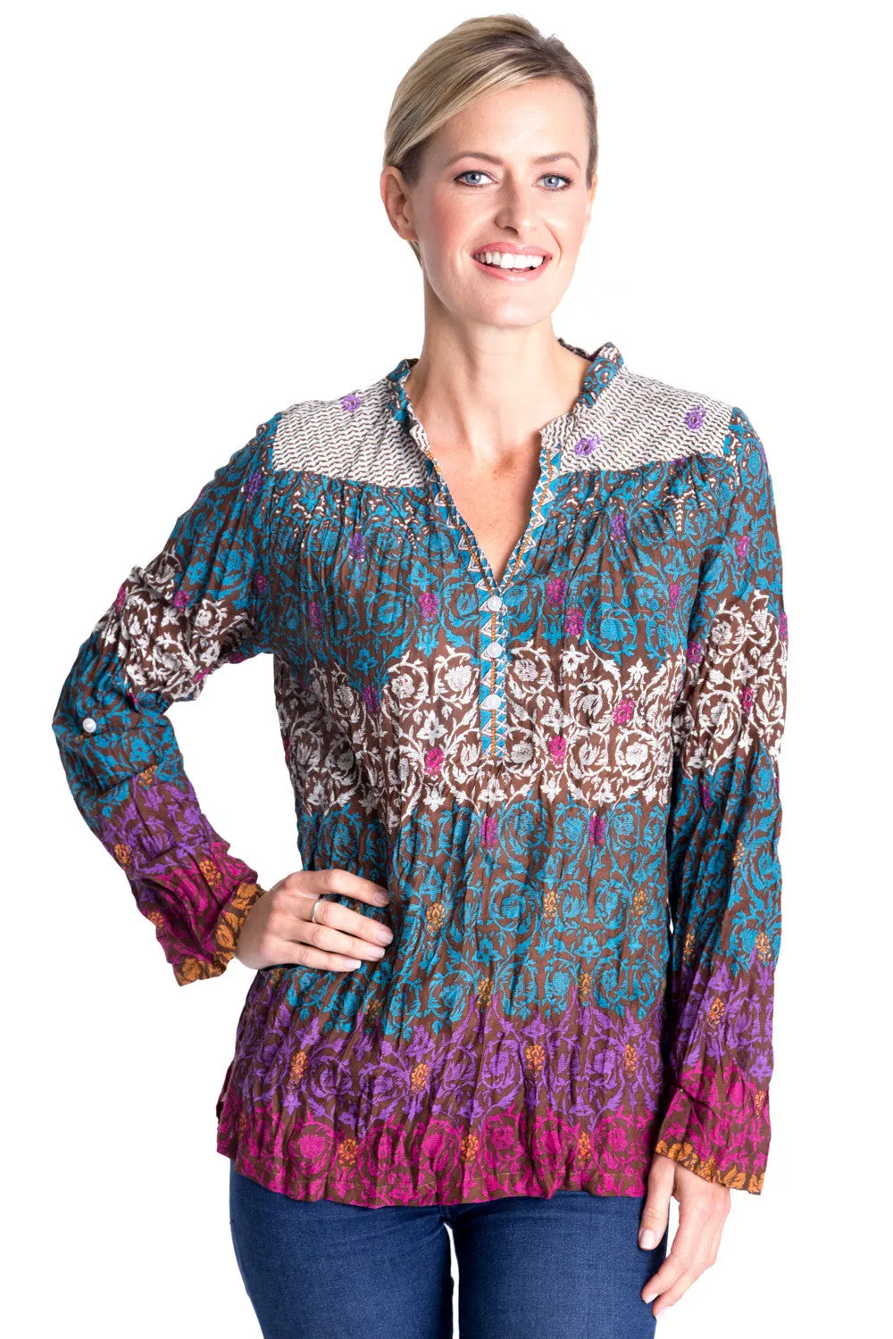 Willow Shirt in Teal