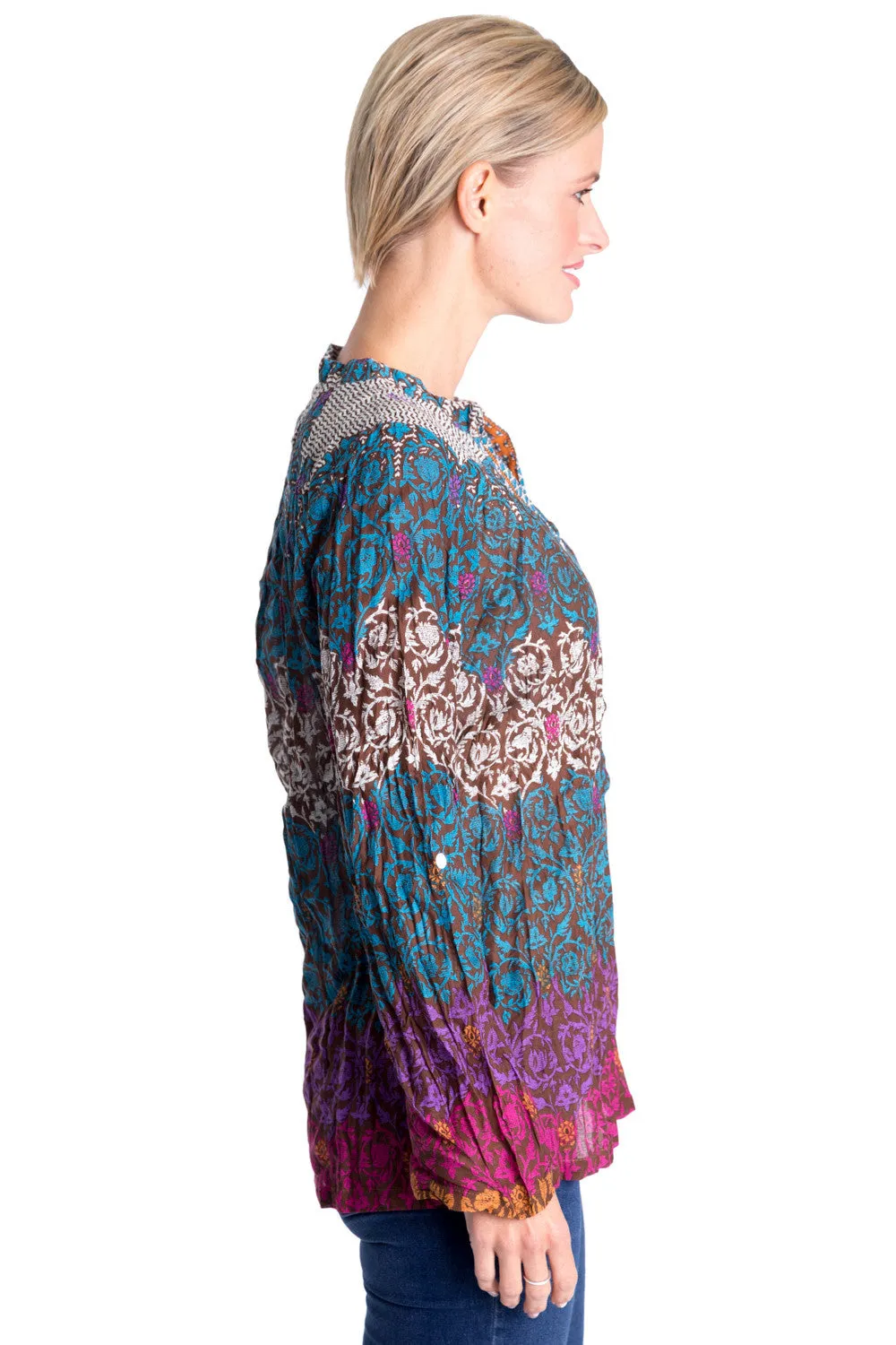 Willow Shirt in Teal