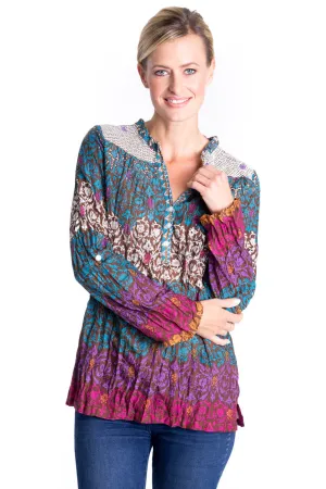 Willow Shirt in Teal